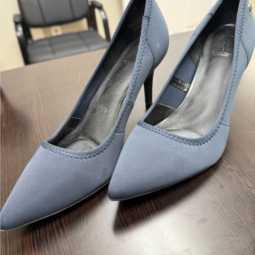 Simply Vera - Vera Wang Navy Blue shoes women’s 8 - Picture 2 of 4